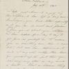 [Shaw], Sarah B., AL (incomplete) to SAPH. Jul. 10, 1848.