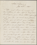 [Shaw], Sarah B., AL (incomplete) to SAPH. Jul. 10, 1848.