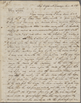 Tyler, G. P., AL (incomplete) to SAPH. Nov. 12, 1828.