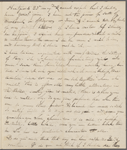 Tyler, G. P., ALS (incomplete?) to SAPH. May 23 [-29], 1829.