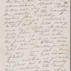 Mann, Mary [Tyler Peabody], ALS to Sarah [Clarke?]. Mar. 21, 1871. 