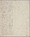[Mann,] Mary [Tyler Peabody], ALS to SAPH. At end, E[lizabeth] P[almer] P[eabody] ANS. [Nov. 23?,  1832].