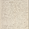 [Mann,] Mary [Tyler Peabody], AL (incomplete) to SAPH. [winter 1832-1833?].