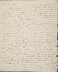[Mann,] Mary [Tyler Peabody], ALS to SAPH. At end ALS from E[lizabeth Palmer Peabody]. [Aug? 1833?].