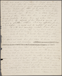 [Mann,] Mary [Tyler Peabody], ALS to SAPH. At end ALS from E[lizabeth Palmer Peabody]. [Aug? 1833?].