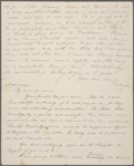 [Mann,] Mary [Tyler Peabody], ALS to SAPH. At end ALS from E[lizabeth Palmer Peabody]. [Aug? 1833?].