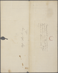 [Mann,] Mary [Tyler Peabody], ALS to SAPH. At end ALS from E[lizabeth Palmer Peabody]. [Aug? 1833?].