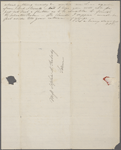 [Mann,] Mary [Tyler Peabody], ALS to SAPH. At end ALS from E[lizabeth] P[almer] P[eabody]. [Sep? 1833?].