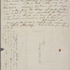 [Mann,] Mary [Tyler Peabody], ALS to SAPH. [Jan./Feb.? 1836].