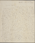 Mann, Mary [Tyler Peabody], ALS to SAPH. Apr. 16 1844.