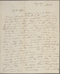 Mann, Mary [Tyler Peabody], ALS to SAPH. May 1, 1844.