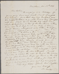 Mann, Mary [Tyler Peabody], ALS to SAPH. Nov. 25, 1844.