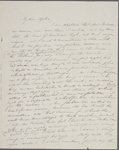 Mann, Mary [Tyler Peabody], ALS to SAPH. Apr. 10, 1845.
