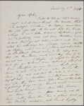Mann, Mary [Tyler Peabody], ALS to SAPH. Aug. 8, 1845.