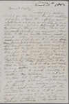 [Mann,] Mary [Tyler Peabody], ALS to SAPH. Mar. 30, 1860.