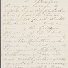 Allen, N. G., ALS to [Mary Tyler Peabody] Mann. Mar. 22, 1871. 