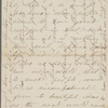 Forbes, S. S., ALS to Mary [Tyler Peabody Mann]. [Mar. 1871?]. 