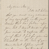 Hilliard, Catharine, ALS to Mary Tyler Peabody Mann. Mar. 12, 1871.