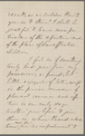 Hilliard, Catharine, ALS to Mary Tyler Peabody Mann. Mar. 12, 1871.