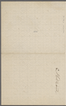 Hilliard, Catharine, ALS to Mary Tyler Peabody Mann. Mar. 12, 1871.