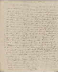 R[ussell], U[rsula], ALS to SAPH. Jan. 10 - Mar. 2, 1836.