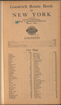 Goodrich route book of New York
