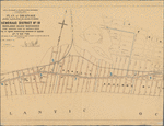 [Rockaway Beach, Queens] Plan of drainage showing locations, sizes,& grades of sewers in sewerage district No. 10, Rockaway Beach watershed . . .