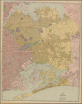 Map of borough of Queens