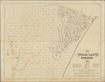 Map of the Wood Lawn Cemetery, 1877