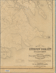 Map of upper New York City and adjacent country : showing the city above 125th Street
