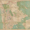 New Map of the Borough of the Bronx, City of New York . . . Circular stickers mark Carnegie Library sites.
