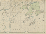 City of New York, map of the borough of the Bronx
