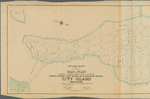 Map or plan showing a general design for a system of streets, avenues, public squares and places, parks, bridges, etc. in City Island borough of the Bronx