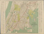 Petersen's new map of the Bronx, showing all present and proposed trolley and rapid transit lines.