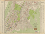 Ohman's Standard Map of the Bronx. House numbers and transit map.