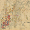 Map of the Borough of the Bronx, City of New York, showing street pavements on January 1st, 1913.