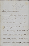 Hawthorne, Una, ALS to [Elizabeth Palmer Peabody], grandmother. Jul. 19, 1852.