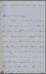 Hawthorne, Una, AL to Elizabeth [Palmer Peabody], aunt. Aug. 26, 1853.