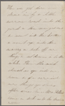 Hawthorne, Una, AL (incomplete?) to Elizabeth [Palmer Peabody], aunt. Nov. 13, 1853.