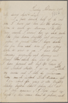 Hawthorne, Una, AL to Elizabeth [Palmer Peabody], aunt. Feb. 28, [1854]. With postscript by SAPH.