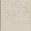 Hawthorne, Una, AL to Elizabeth [Palmer Peabody], aunt. Feb. 28, [1854]. With postscript by SAPH.