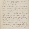 Hawthorne, Una, AL to Elizabeth [Palmer Peabody], aunt. May 7, [1854]. 