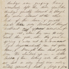 Hawthorne, Una, AL to Elizabeth [Palmer Peabody], aunt. May 7, [1854]. 