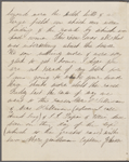 Hawthorne, Una, AL to Elizabeth [Palmer Peabody], aunt. May 7, [1854]. 