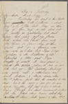 Hawthorne, Una, ALS to Elizabeth [Palmer Peabody], aunt. May 13, [1854]. 