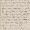 Hawthorne, Una, ALS to Elizabeth [Palmer Peabody], aunt. May 13, [1854]. 