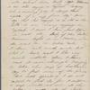 Hawthorne, Una, ALS to Elizabeth [Palmer Peabody], aunt. May 13, [1854]. 