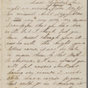 Hawthorne, Una, ALS to [Nathaniel Peabody], grandfather. Sep. 22, [1854].