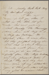 Hawthorne, Una, AL to Elizabeth [Palmer Peabody], aunt. Oct. [1854]. 