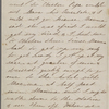 Hawthorne, Una, AL to Elizabeth [Palmer Peabody], aunt. Oct. [1854]. 